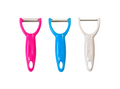 Plastic Kitchen Vegetable Peeler 14.5cm Assorted Colours 7864