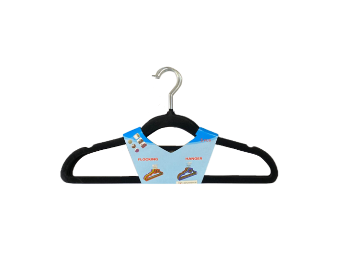 Velvet Non Slip Clothes Hanger 40cm Pack of 4 7900