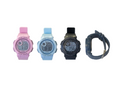 Mingrui Water Resistant Plastic Digital Sports Watch Assorted Colours 7914