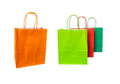 Solid Colour Paper Gift Bag Large 26 x 12 x 33cm Assorted Colours 7999