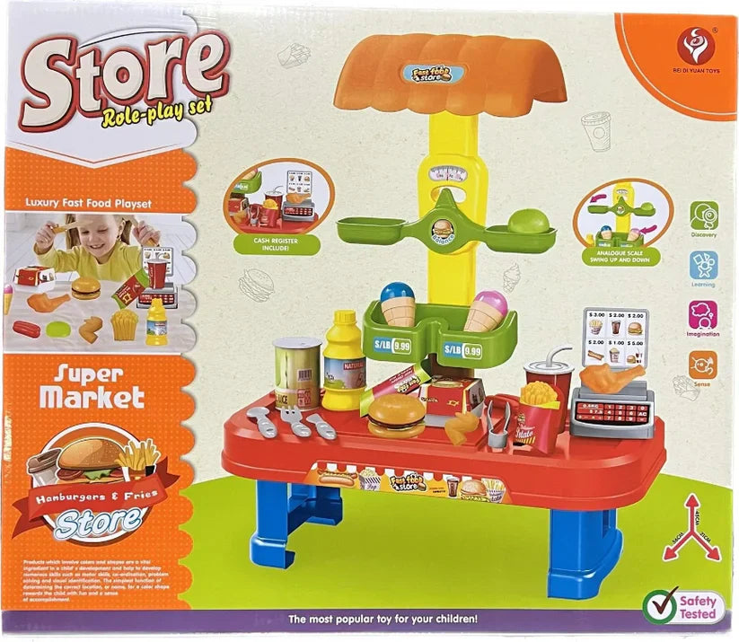 922-65 Store Super Market Role-Play Set Table