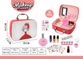 768-14A MAKE UP DRESSED GIRL 15 PCS SUITCASE ASSORTED COLOURS