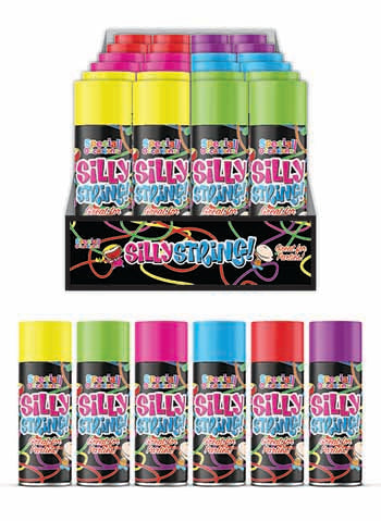 So Party Silly String 200ml Assorted Colours 8002 A