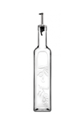 PB Oil / Vinegar Glass Bottle with Metal / Silicone Gasket 0.5L 80229