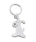Metal Cat Keychain Keyring 9cm 8098