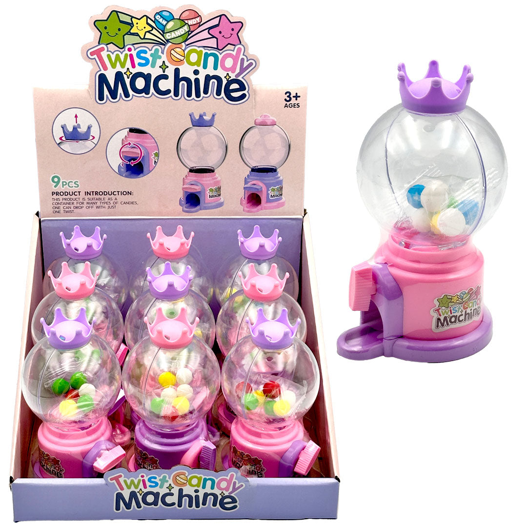 835-24C Twist Machine With Candy (Box of 9)