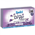 SW1013A x20 SWIRL LAUNDRY SHEETS LAVENDER 35pk