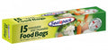 SAP1053A 12 PACK 15PK FOOD BAGS