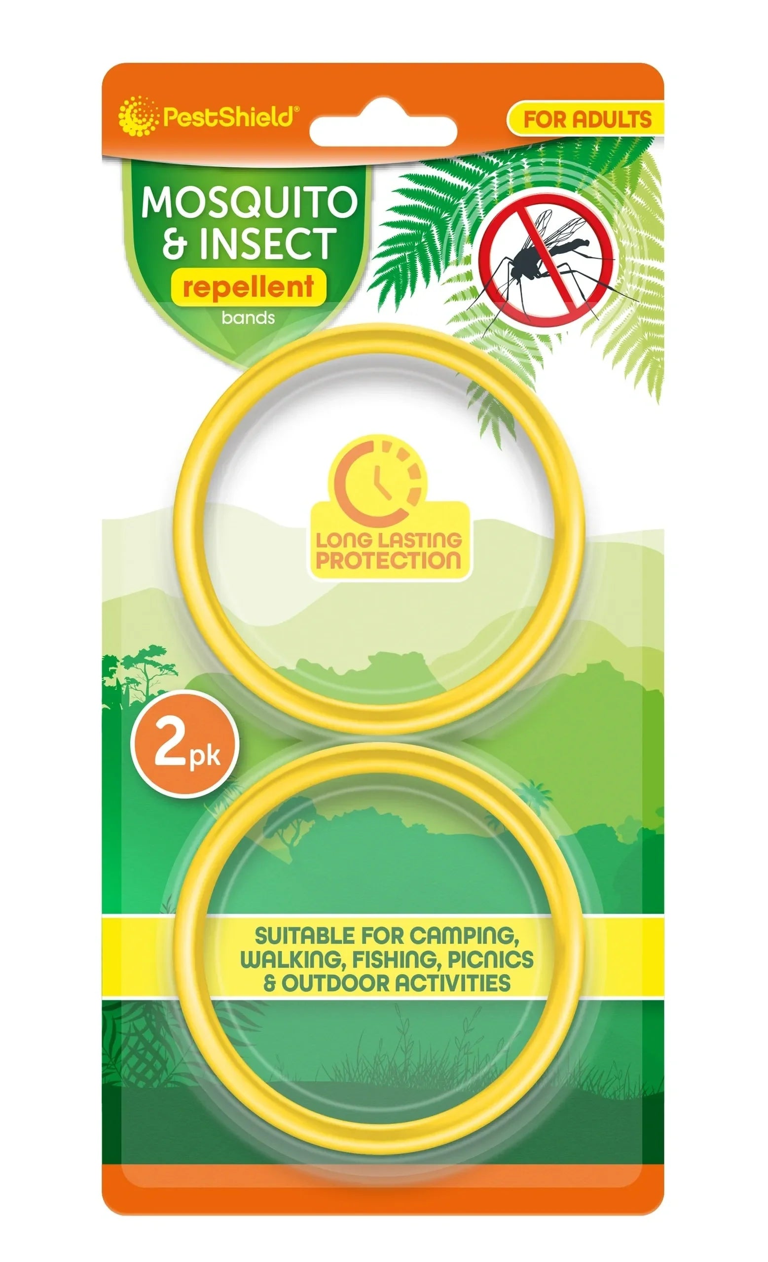 PS0119 x24 CITRONELLA BANDS 2PK