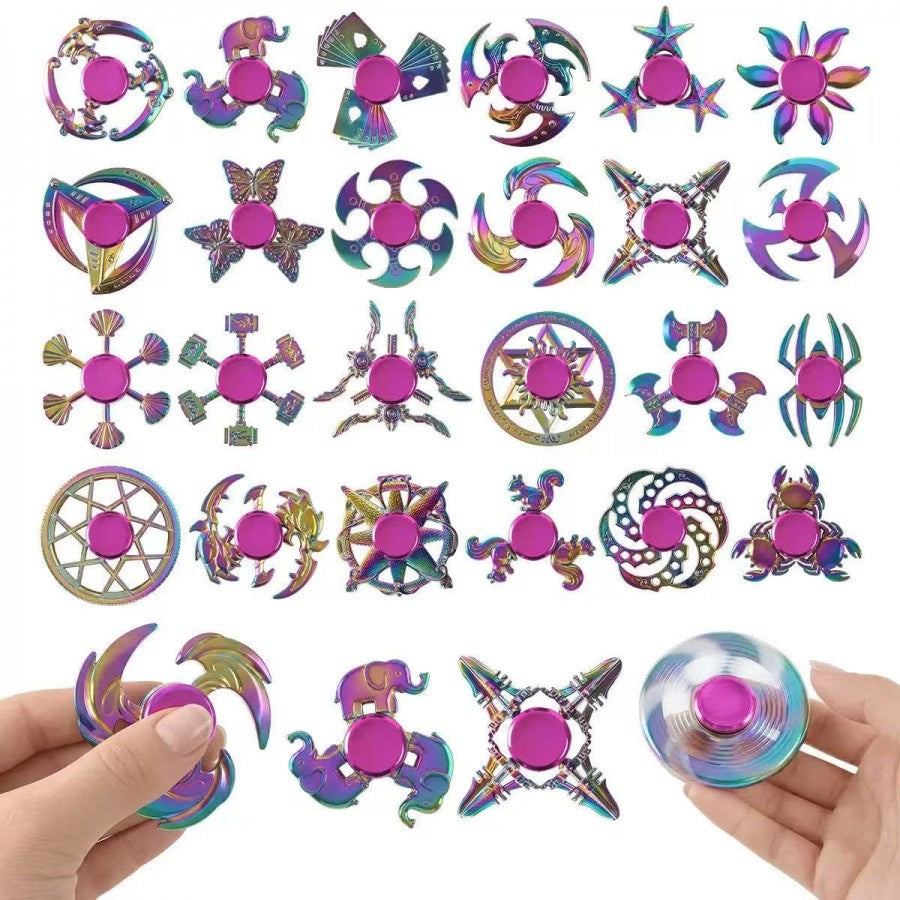 S-1098 Purple Chameleion Metal Spinner