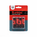 Uniross Extra Heavy Duty AA Batteries, Pack of 4, SKU UEAA4