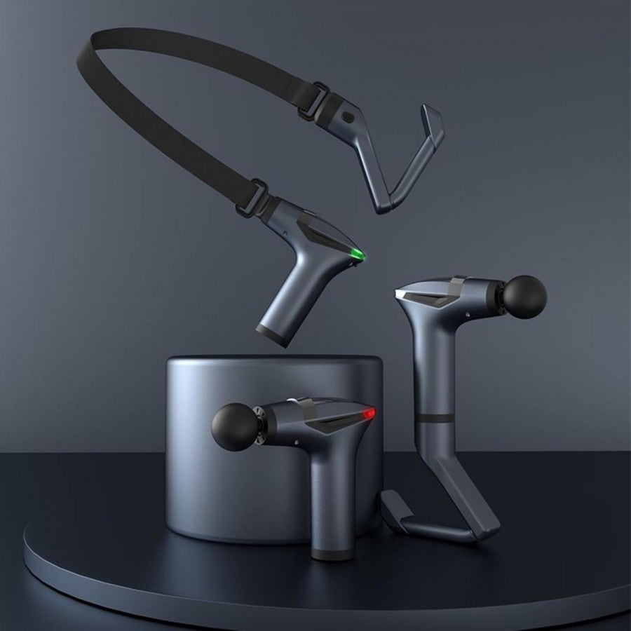 HS-92304 3-In-1 Multifunctional Massage Gun