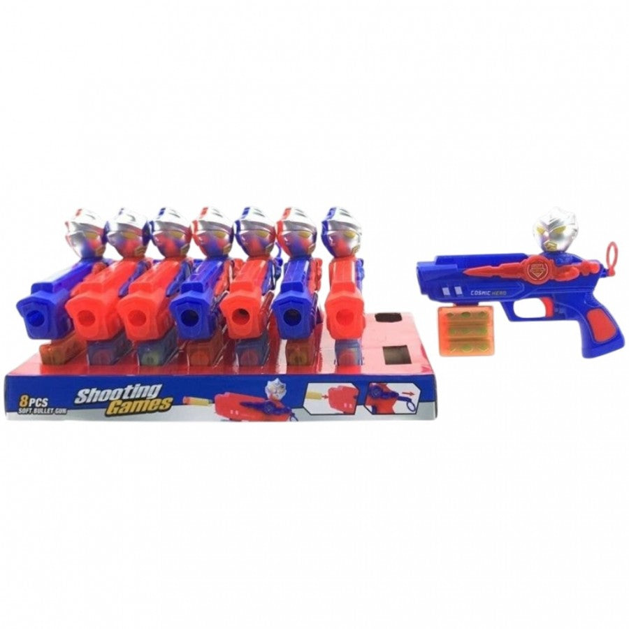 835-34A Soft Bullet Blaster With Candy (Box of 8)