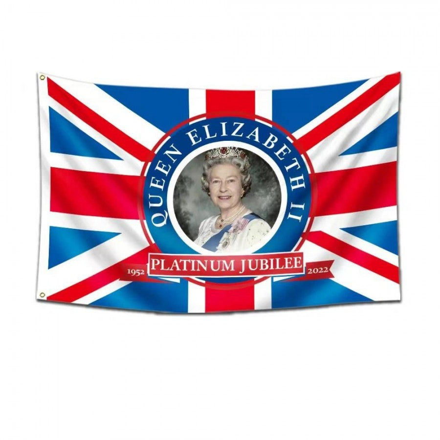 QZ007 Queen Great Britain Union Jubilee Flag 150X90