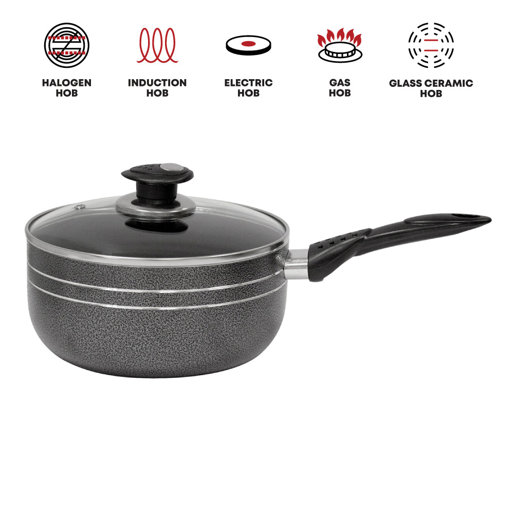 SQ Professional Una Non Stick Essential Pan Set of 6 9382