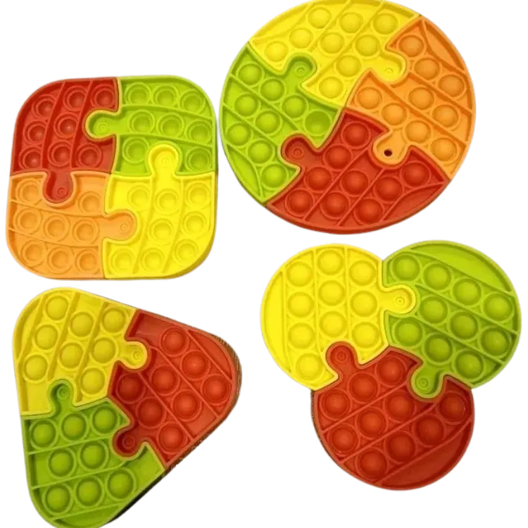 S041 Popit Pazzl Rainbow Assorted Will Send toy