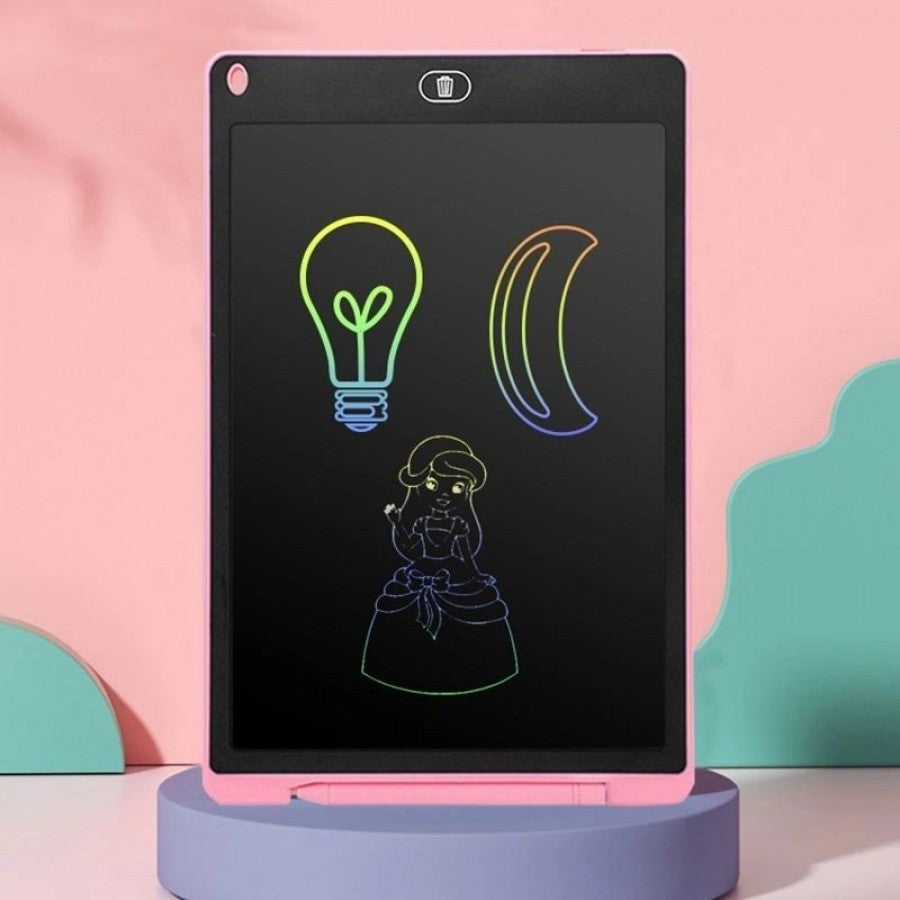 8.5" LCD (For 3) Writing Tablet No Paper Or Chalk  Assorted Colours .