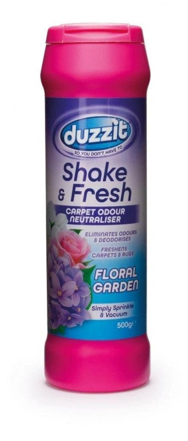 DZT1179 x16 SHAKE &amp; FRESH - CARPET ODOUR NEFLORAL GARDEN-500G