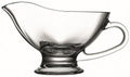 PB Medium Glass Sauce Gravy Boats 170ml 55012