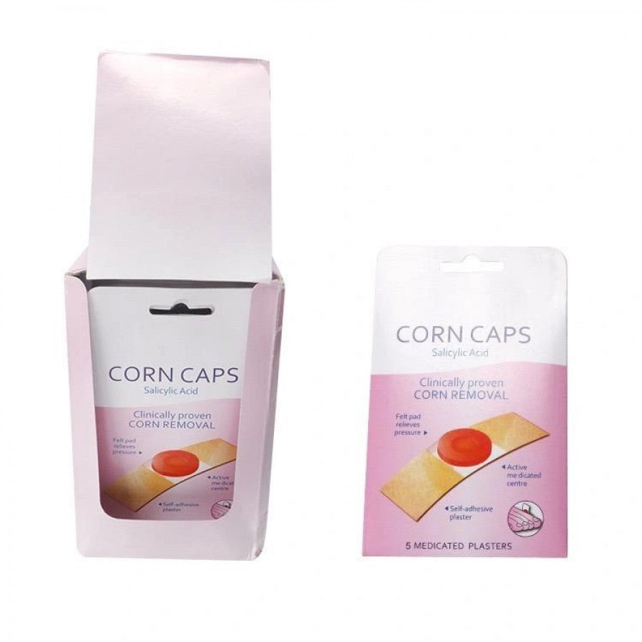 HS-72805 5pk Corn Caps Salicylic Acid Plasters