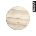 Round Wooden Chapati Roti Chopping Board 29cm Diameter 3.5cm Thick SKU 9909