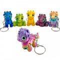 U-034 3D Unicorn Keyring Multicolour