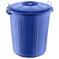 Round Bin with Lid 50 Litre Assorted Colours AK234 / RB50