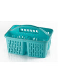 Kitchen Sink Storage Divided Organiser Basket Caddy with Handle Assorted Colours ALT146