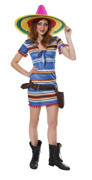 Adult Mexican Woman Costume