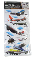 Bedroom Wall Stickers Vehicle Design 68 x 32 cm Assorted Designs 5569