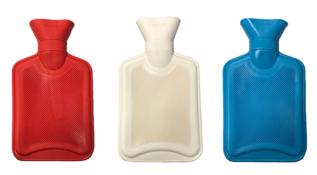 BestHouse Hot Water Bottle 2 Litre Assorted Colours BB1192