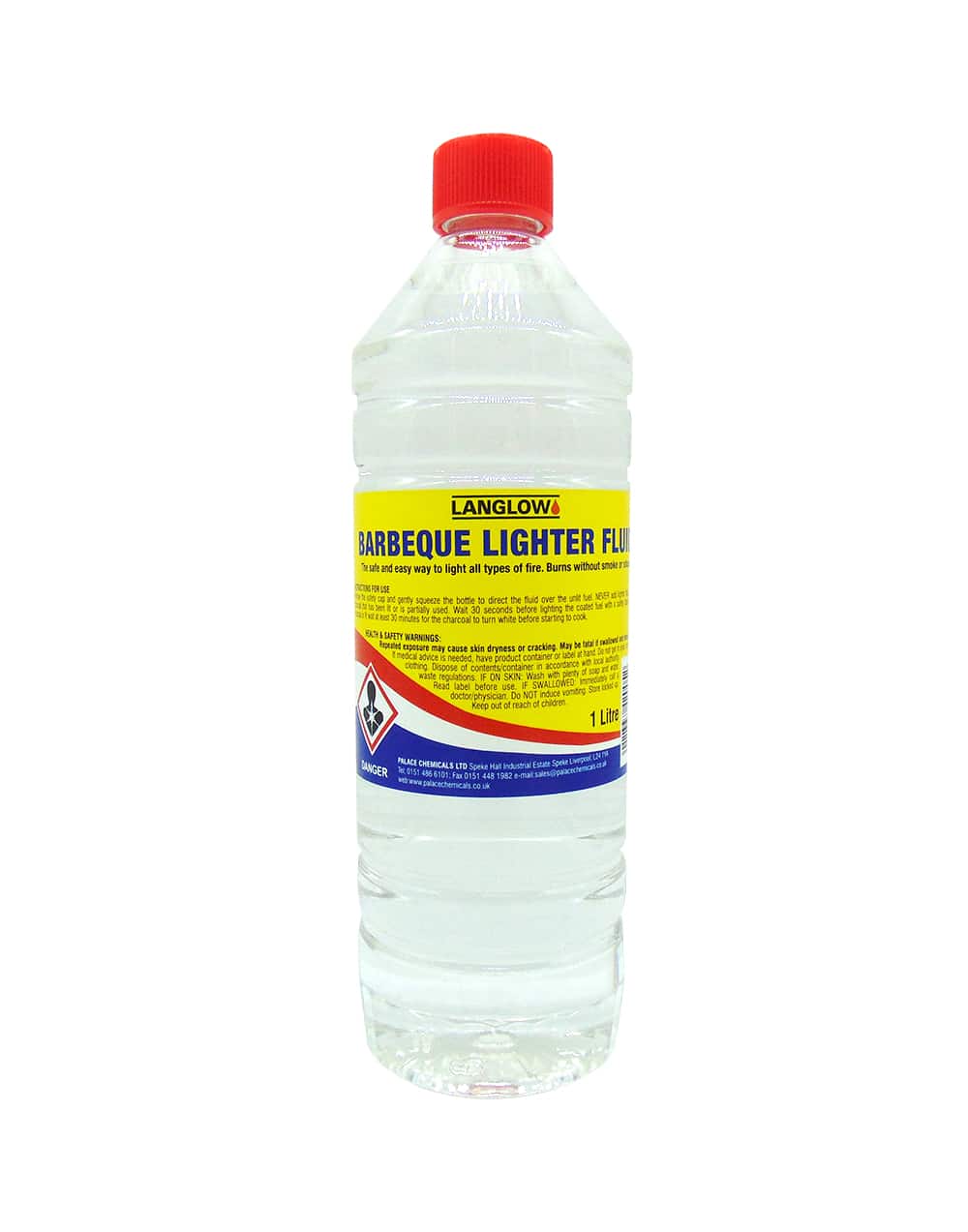 Langlow Barbeque BBQ Fluid Liquid 1L 4200500