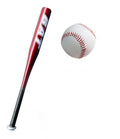 Lightweight Aluminium Baseball Bat with Ball 69 cm Assorted Colours 5426 A