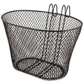 Metal Bicycle Bike Basket Black 22 x 26 cm 1992