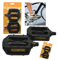 Bicycle Bike Pedals with Reflective Part 11cm Black 1852
