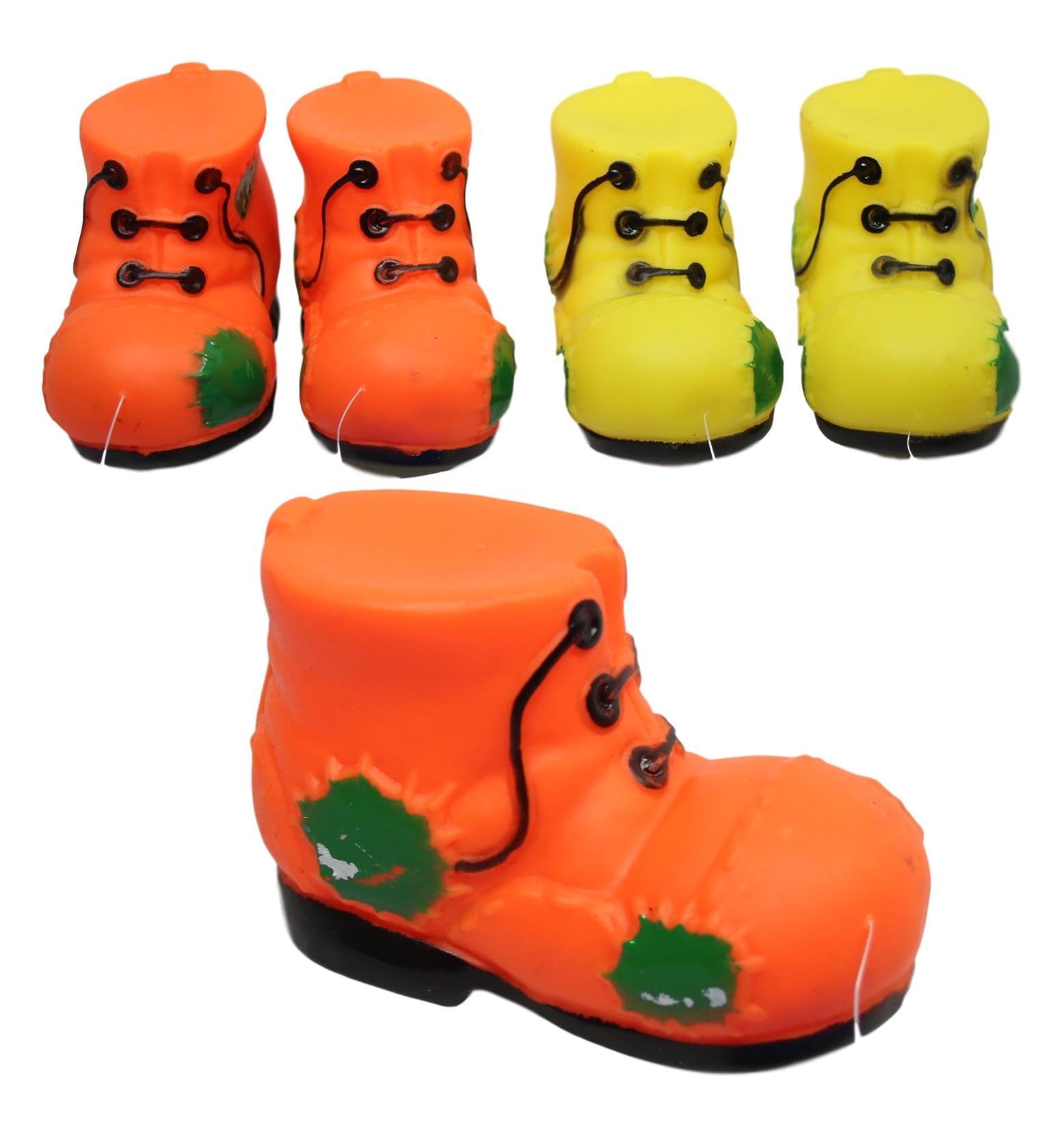 Pet Dog Toy Squeaky Boot Shoe 10 cm Assorted Colours 5368