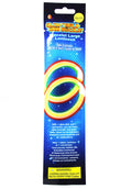 Glow In The Dark Triple Wide Stick Bracelet Assorted Colours 5259