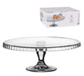 Glass Dessert Server Cake Stand Party Wedding Display Dessert Server Stand 28cm 98259
