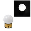 LED Round Globe Style Battery Operated Lamp Light 4270