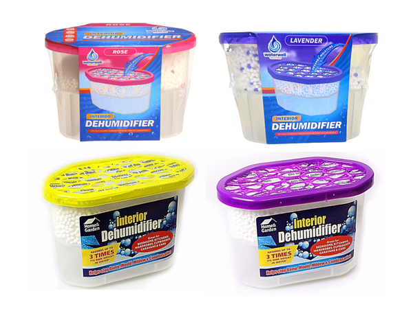 IIGEurope Wardrobe Interior Dehumidifier Box 500ml Lavender DEE1LV