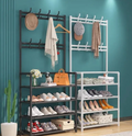 Multi-functional Shoe and Hat Rack 80 x 26 x 153 cm Assorted Colours 6815