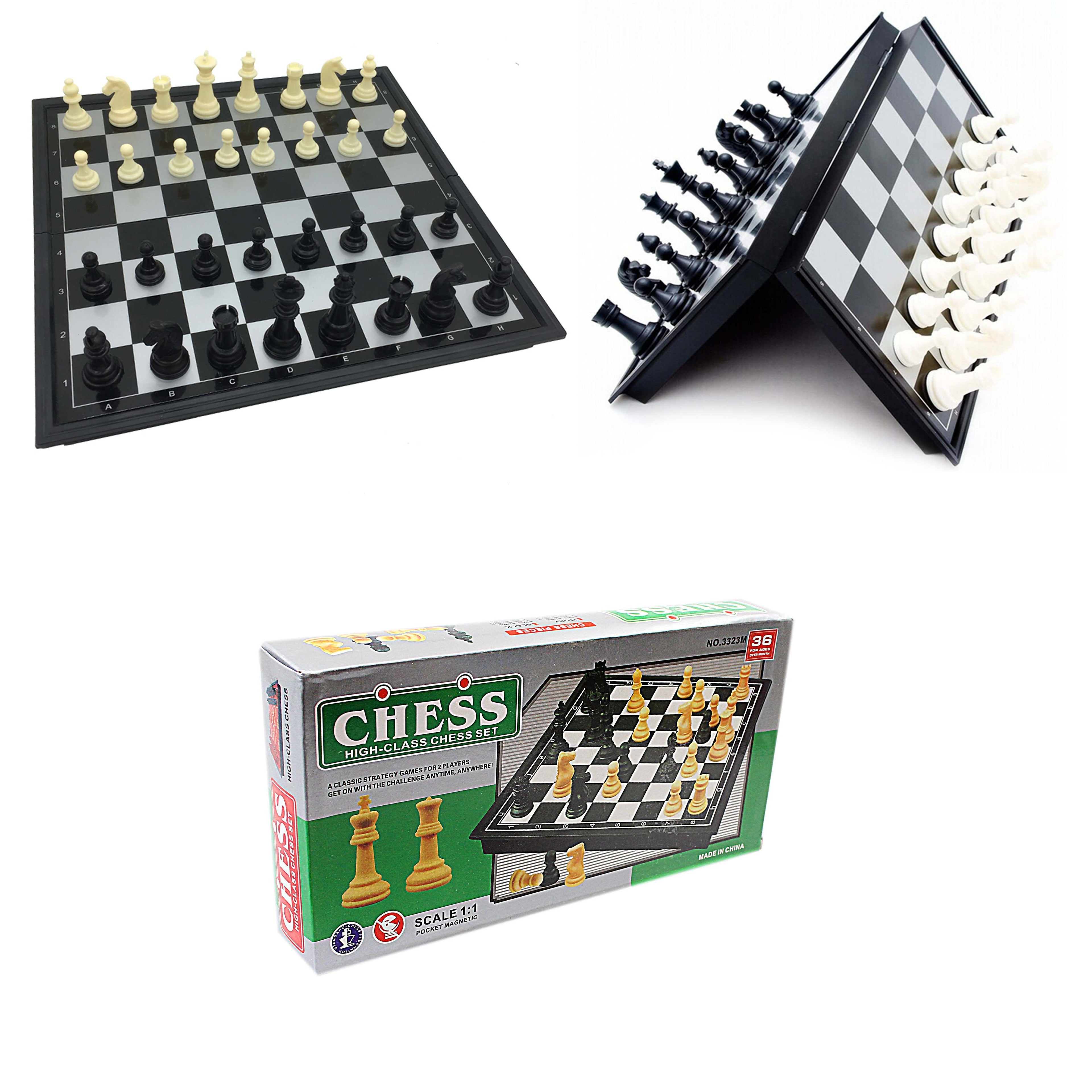 Pocket Magnetic Chess Set Large 15 x 30 cm 3836 / 3839