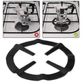 Coffee Plate Iron Cast Hot Hob Tea Coffee Plate Black Suitable for All Hob Types 3423 A
