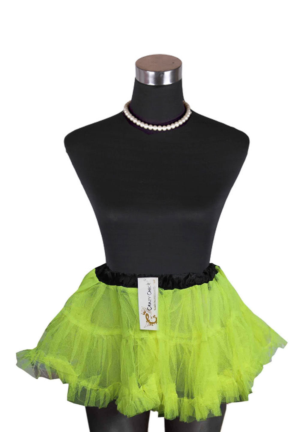 Crazy Chick Girls Dance Wear Yellow Petticoat Tutu Skirt