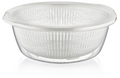 Plastic Strainer with Bowl 7L Assorted Colours D10212 A