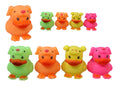 Pet Dog Toy Squeaky Duck in Animal Suit 7 cm Assorted Colours 5367