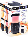 Flame Effect Lantern Home Outdoor F056