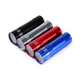 New Mini Flashlight LED Torch Light Assorted Colour Case 10cm 1918