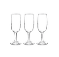 Nova Imperial Wine Champagne Drinking Flute Glasses 200ml Pack of 3 G1063 / SNV026 (Parcel Plus Rate)