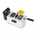 Stainless Steel Deep Fat Oil Chips Fryer with Viewing Window 3L GDF36011UK